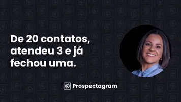 Depoimento Prospectagram Rosângela Textor